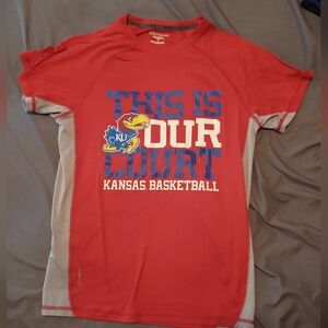 Kansas Jayhawk Men's Small T-shirt.  Excellent Condition.